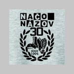 Načo Názov 30 rokov - mikina s kapucou stiahnutelnou šnúrkami a klokankovým vreckom vpredu